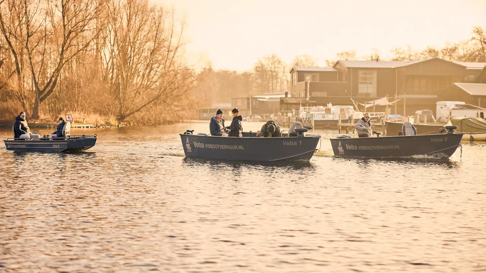 Visboot reserveren bij Veba Watersport